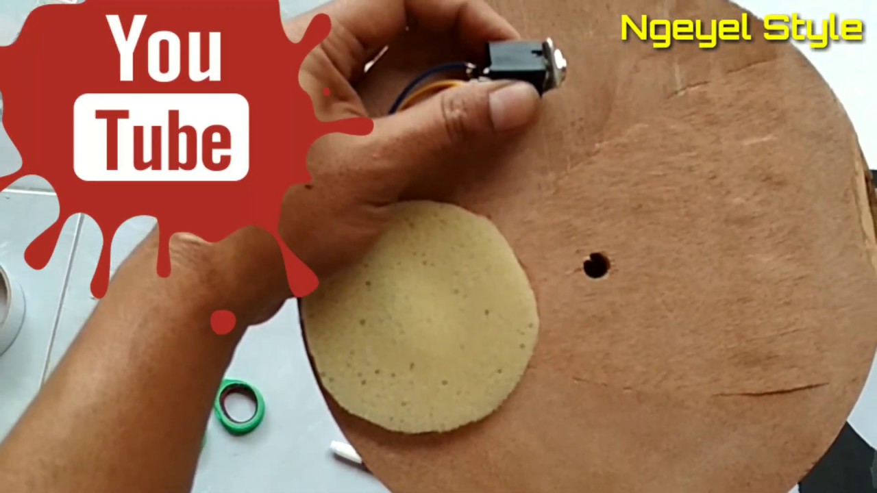 Cara MUDAH MEMBUAT CYMBAL PAD ELEKTRIK DRUM MURAH