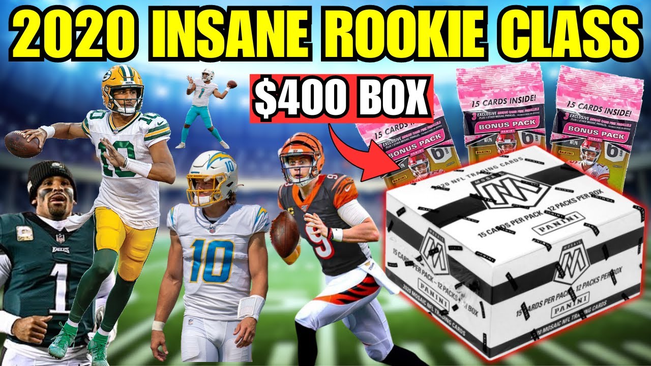 OPENING 2020 MOSAIC UNTIL I PULL A HUGE ROOKIE QB!!!
