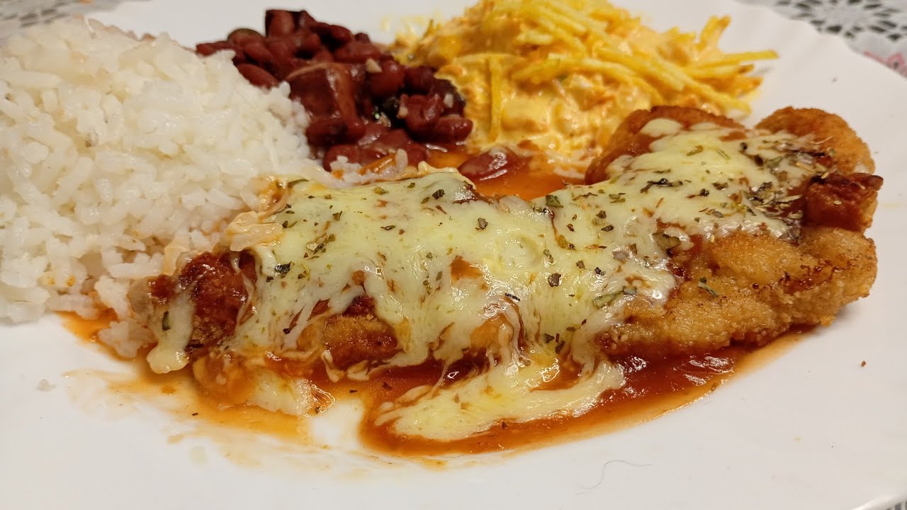 Frango à Parmegiana Fácil | Almoço Prático e Muito Saboroso. 🍛