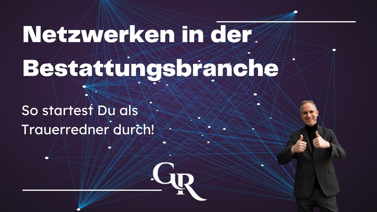 Netzwerk in der Bestattungsbranche: So startest Du als Trauerredner durch