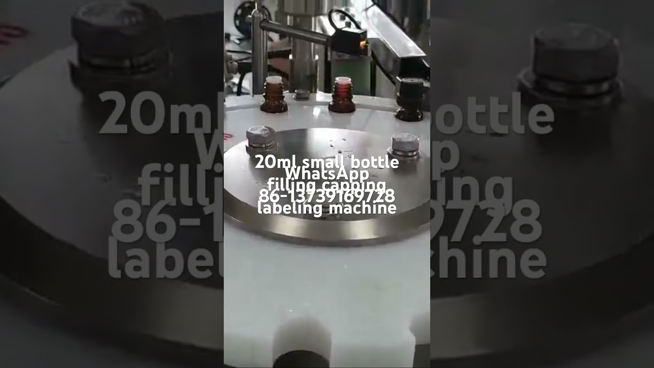 20ml eye drop filling labeling machine