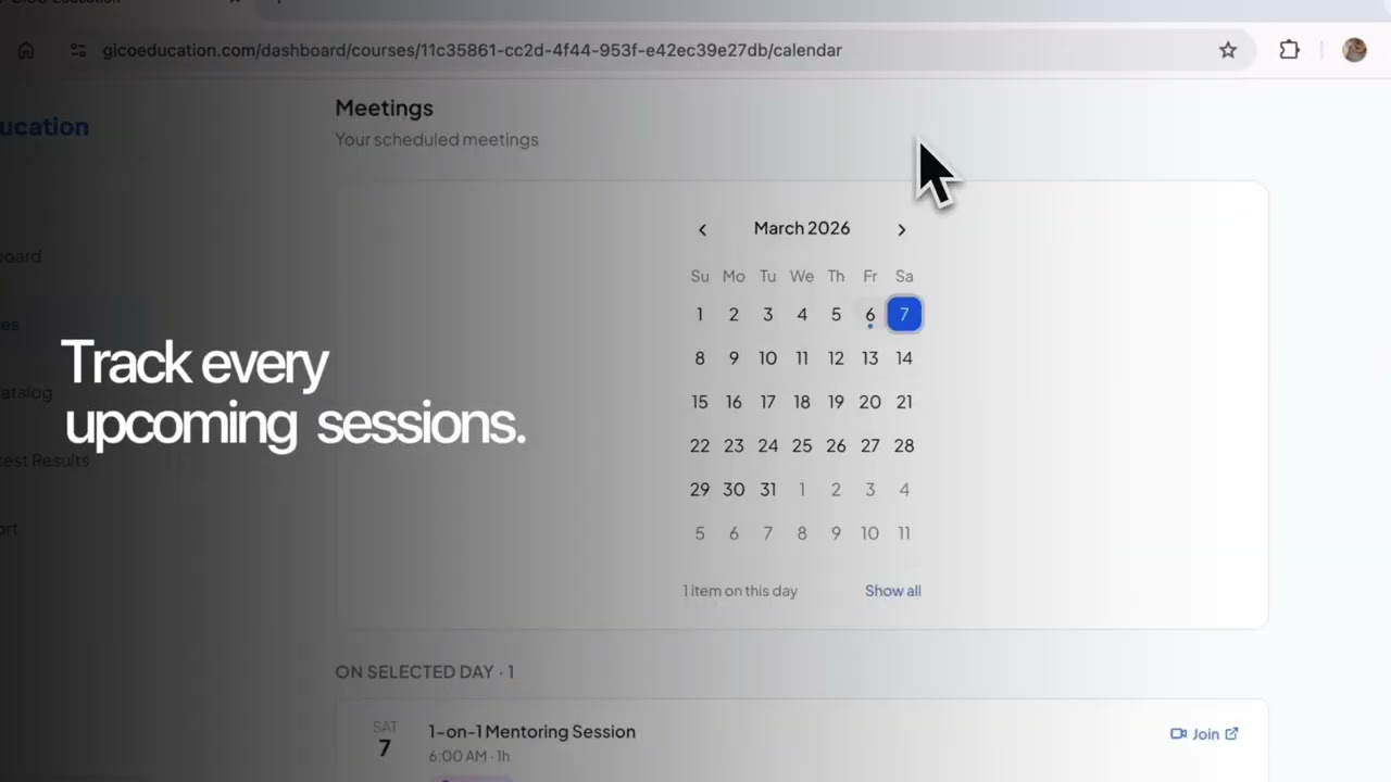 GICO Education | GICO AI Mastery Tool (LMS) | Product Demo Video