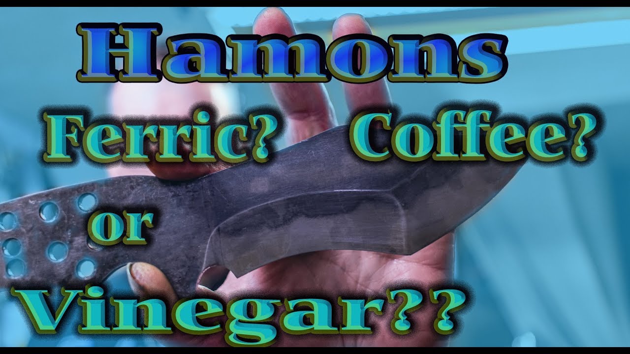 Hamons - Coffee vs Ferric vs Vinegar