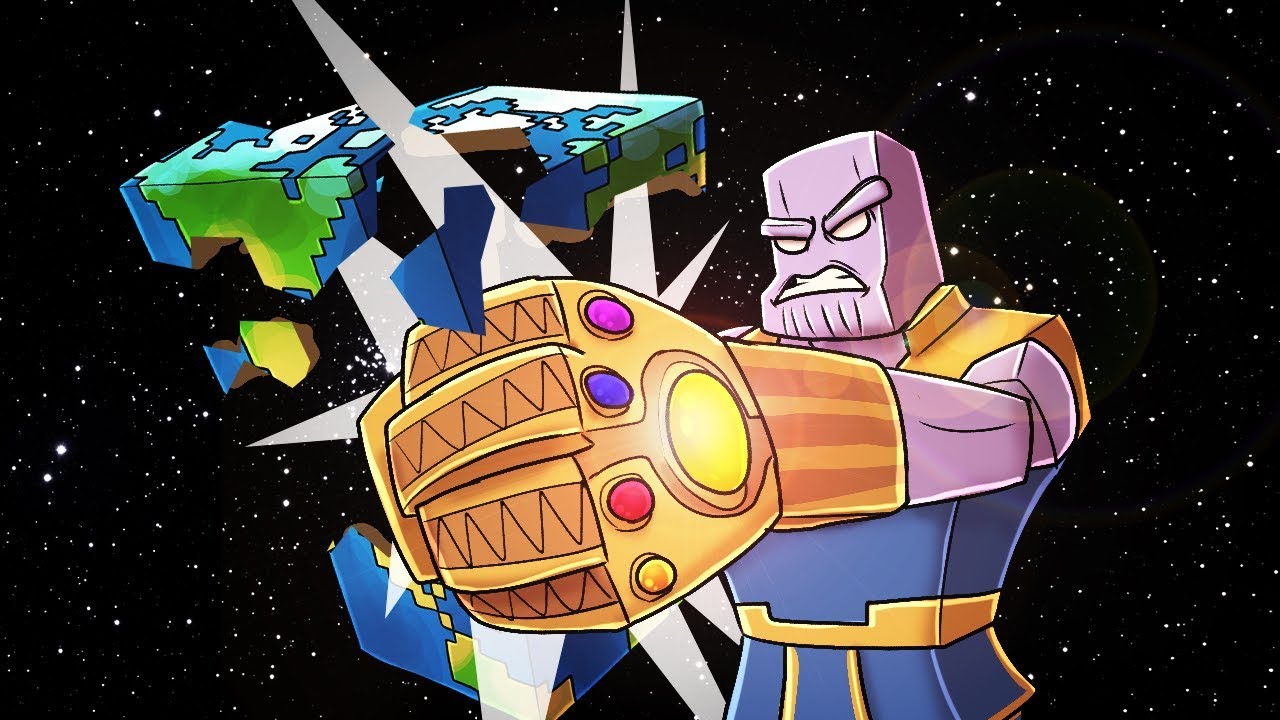 Minecraft - WHAT DOES THANOS PLAN TO DO? (Avengers Infinity War Movie)