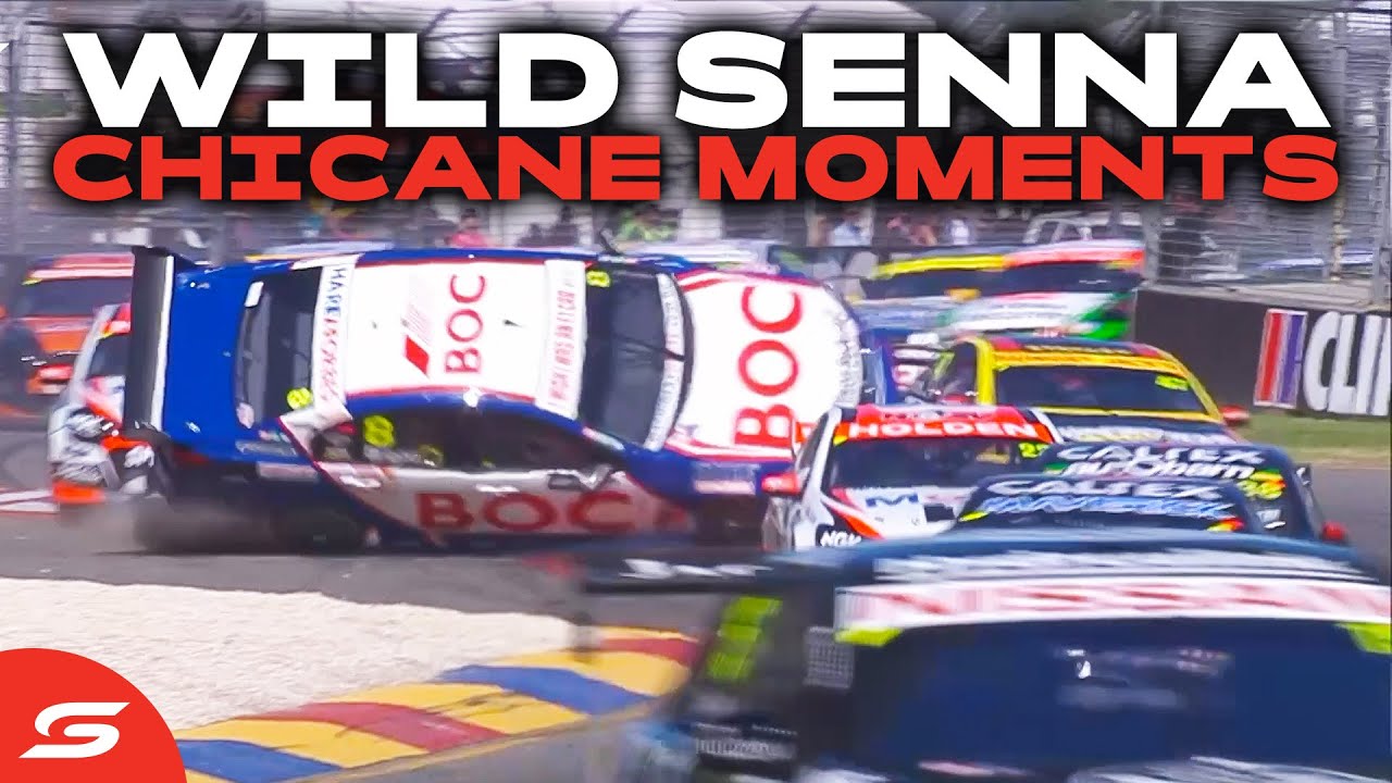 WILD Adelaide Street Circuit Senna Chicane Moments | 2025 Repco Supercars Championship