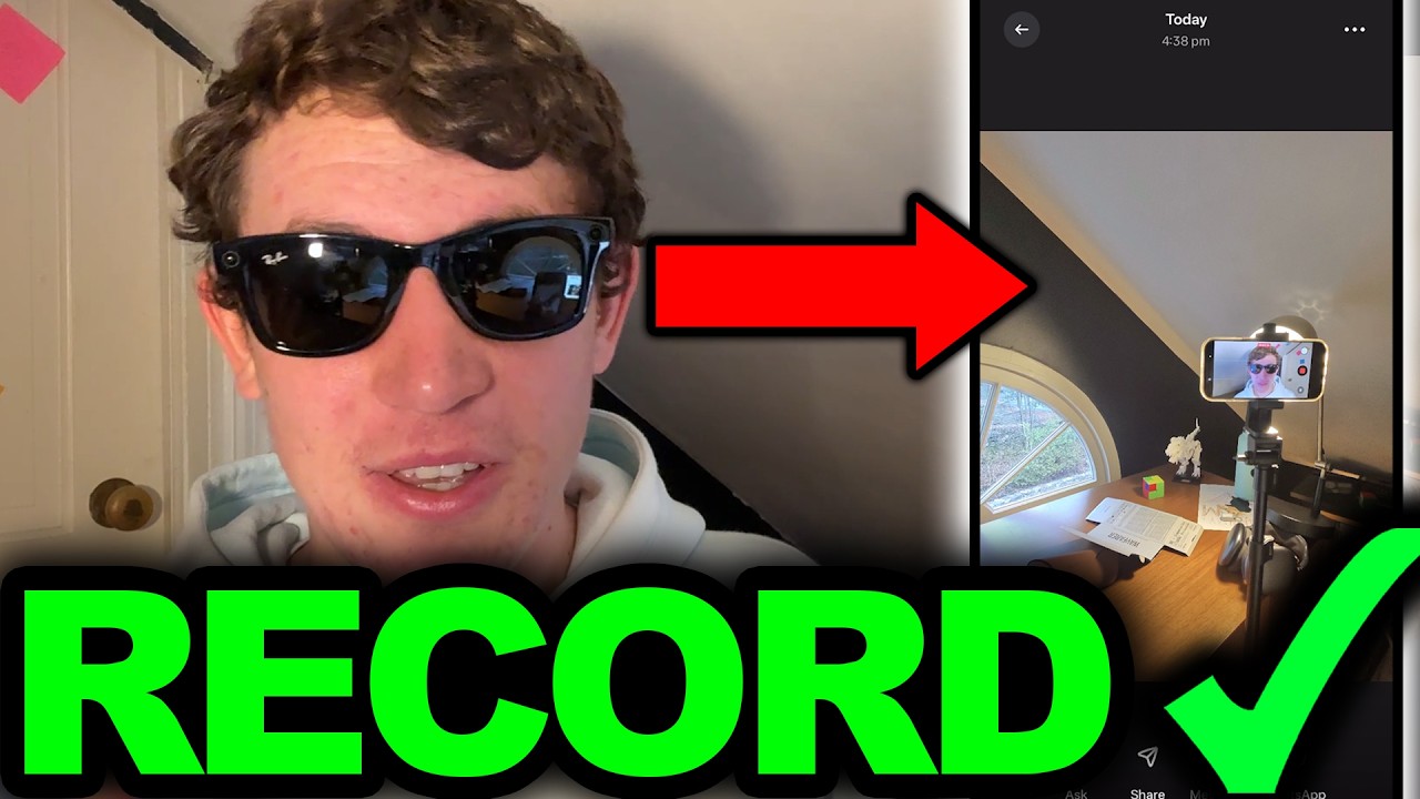 Как записывать видео с солнцезащитными очками Meta Ray Ban 2026 (ALL WAYS)