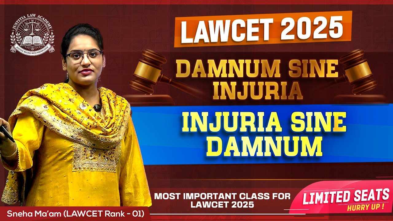 DAMNUM SINE INJURIA & INJURIA SINE DAMNUM - LAWCET