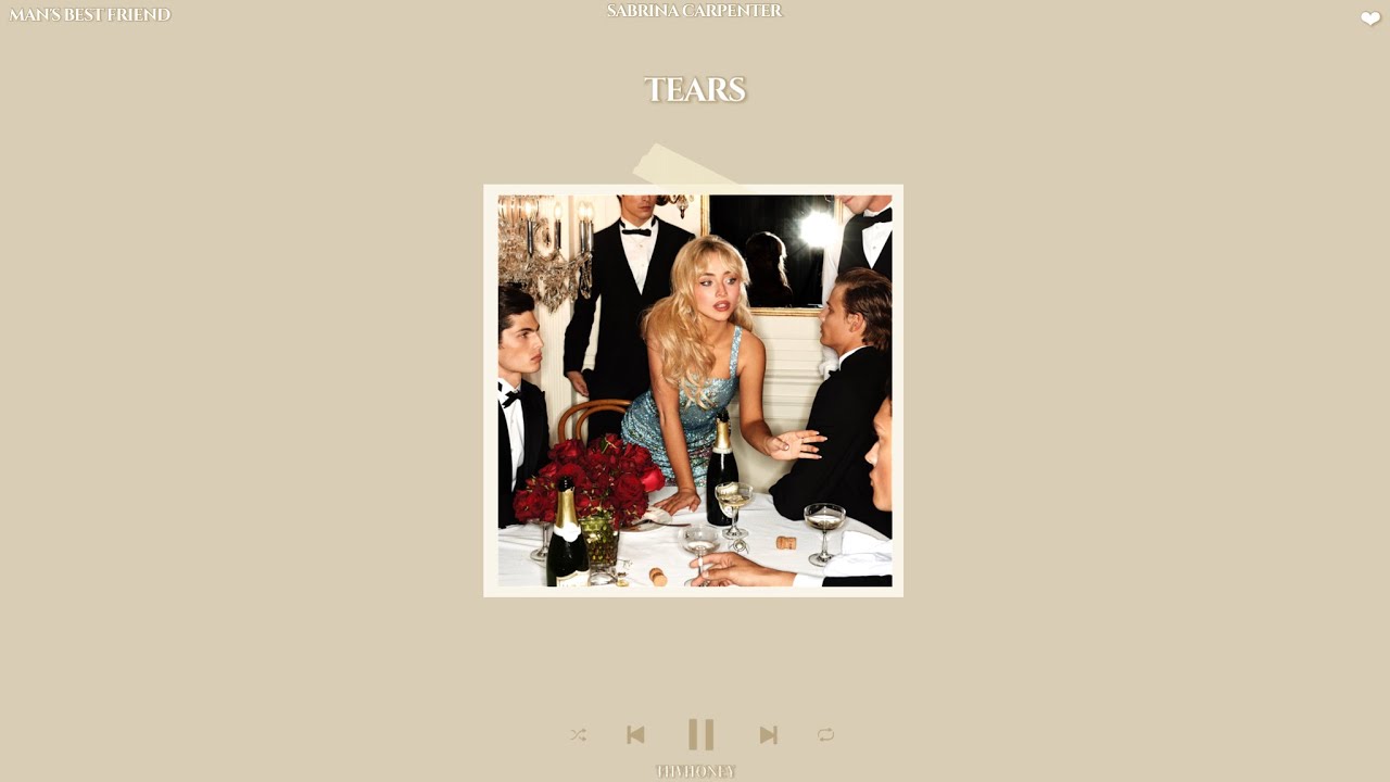 sabrina carpenter - tears (sped up + reverb)