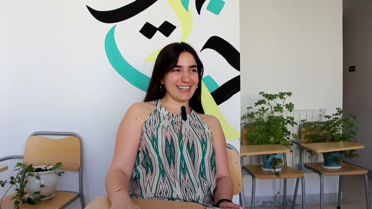 Learn Arabic with Eva| Discover Eva's journey at Taa Marbouta in Tunisia. (ممتازة وجميلة)
