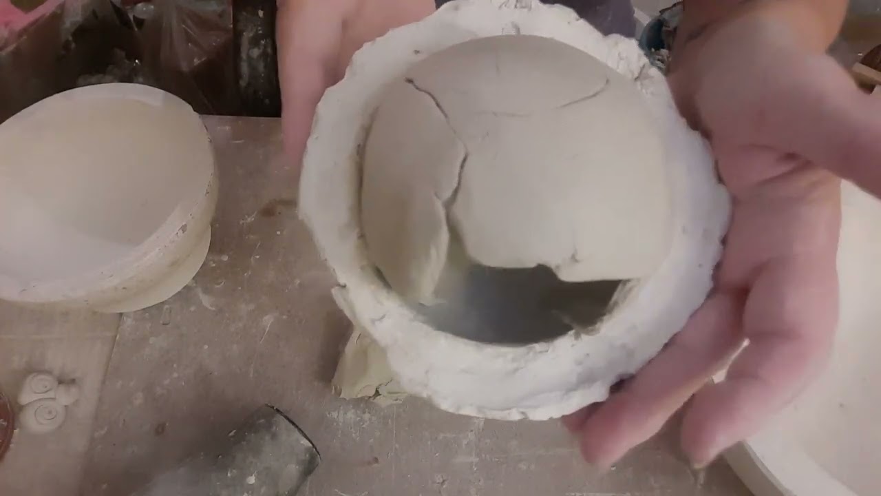 Kugel töpfern in einem Stück