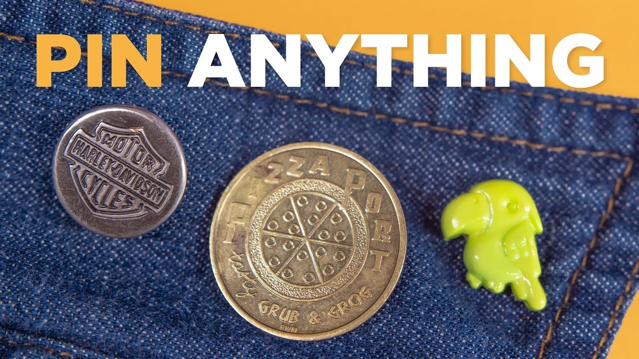 Making DIY Pins from Buttons and Things