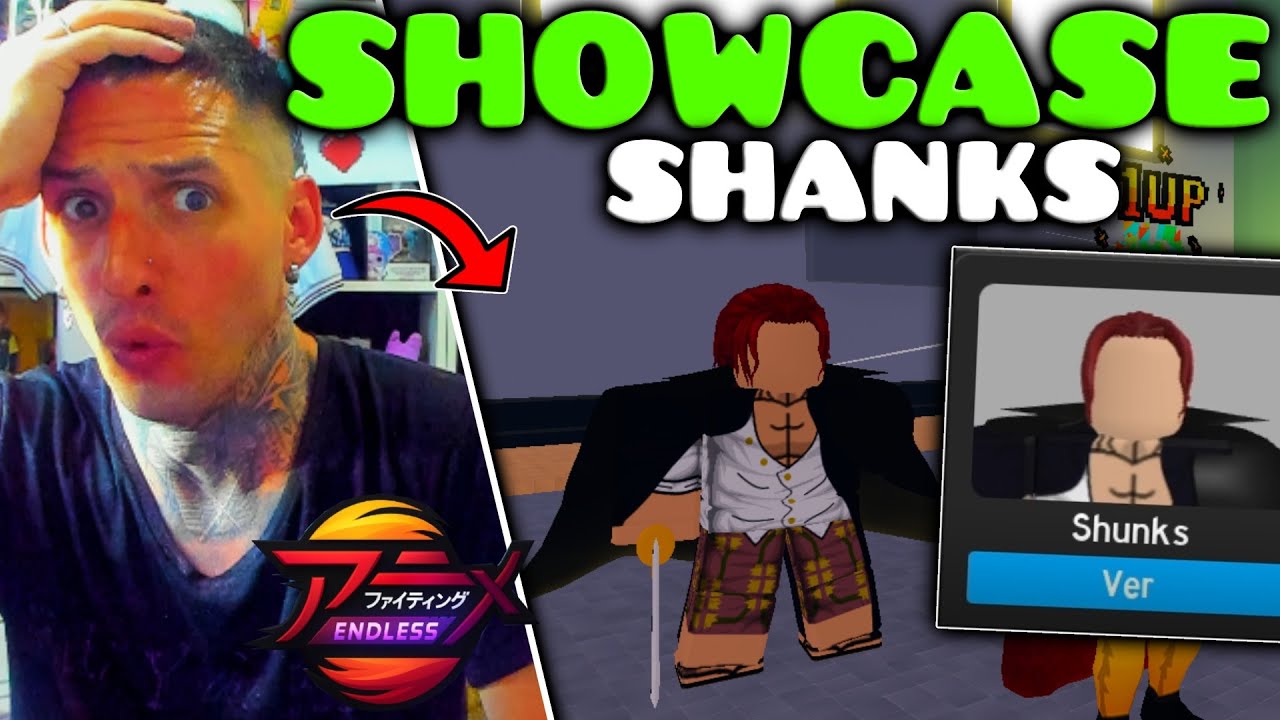 🚨SHOWCASE SHANKS EN ANIME FIGHTING SIMULATOR ENDLESS ROBLOX