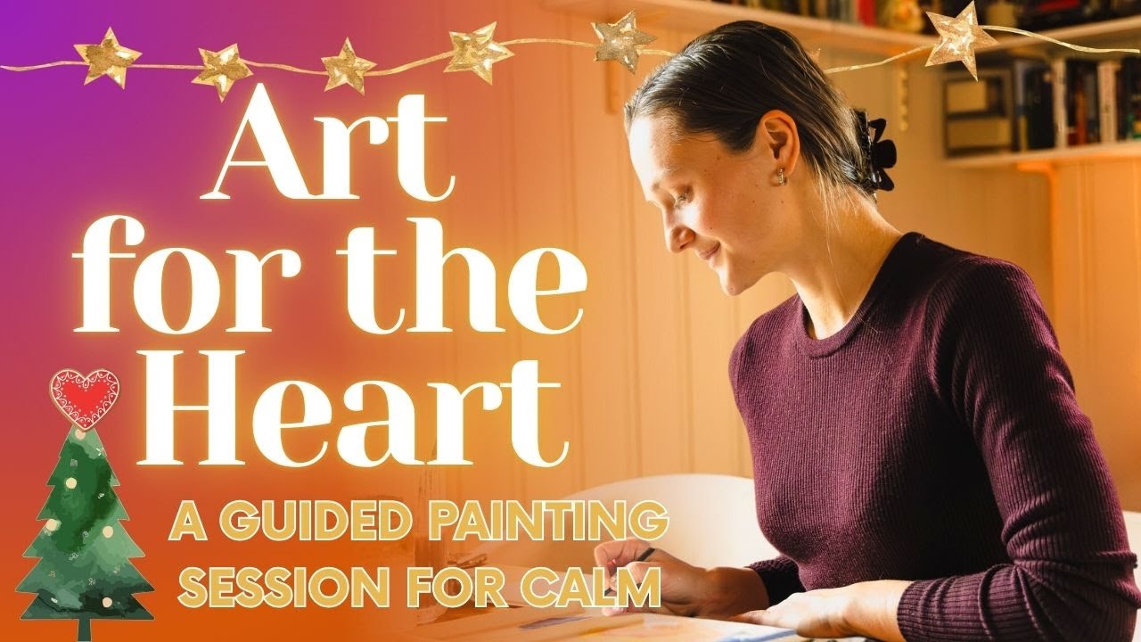 LAST Cozy Art Session | Anxiety Relief| Paint with me or create freely (NO skills required💛)