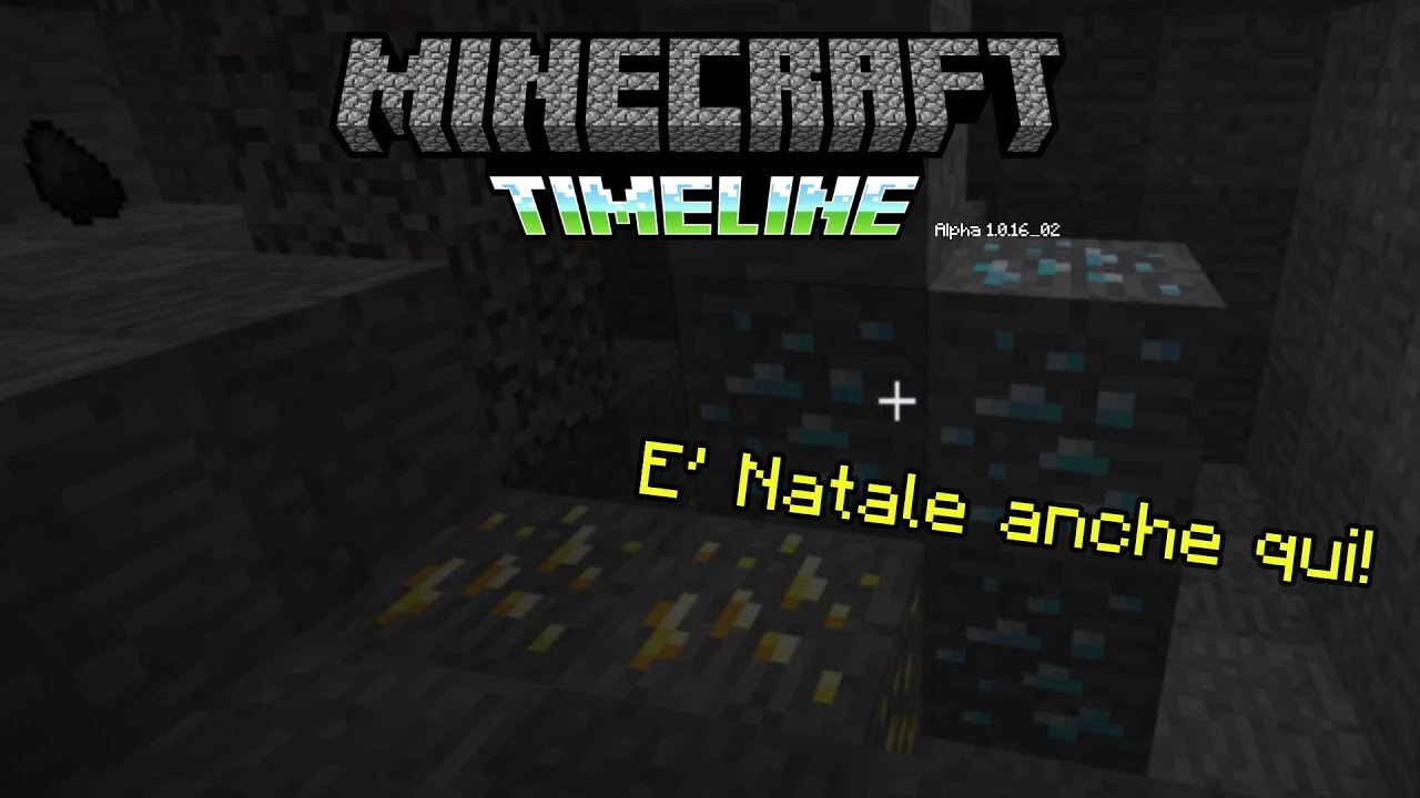 NATALE IN MINIERA | Minecraft ITA Timeline E23 [Alpha 1.0.16_02]