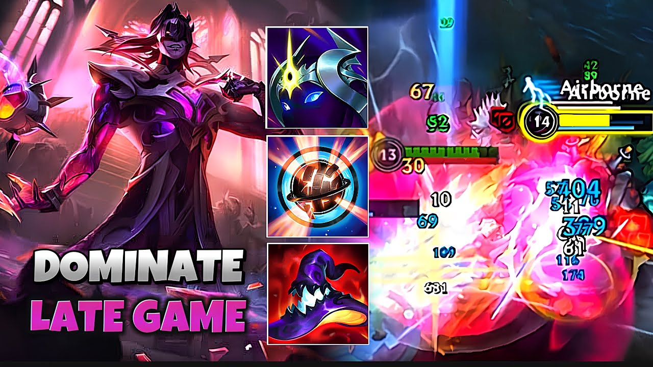 FARM, WAIT AND DOMINATE. THATS HOW VLADIMIR WORKS! WILD RIFT (RUNES & BUILD)