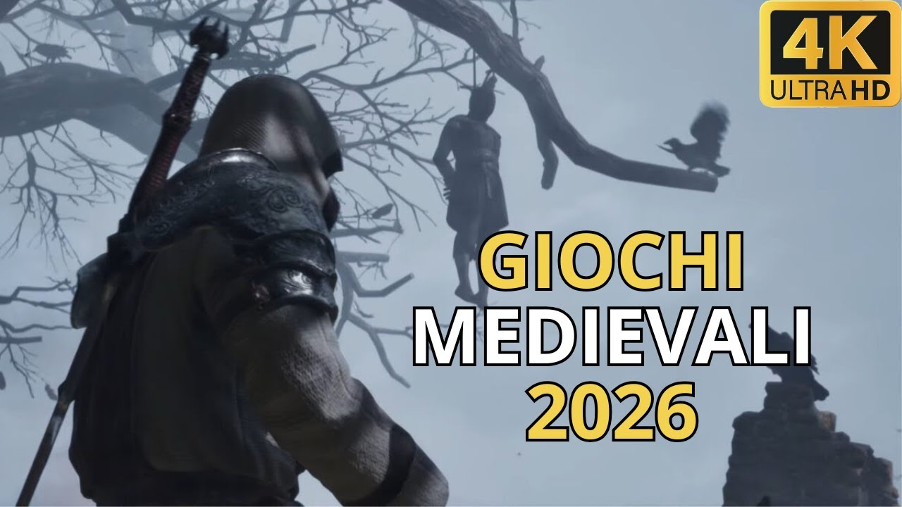 TOP 20 Videogiochi MEDIEVALI In Uscita Nel 2026