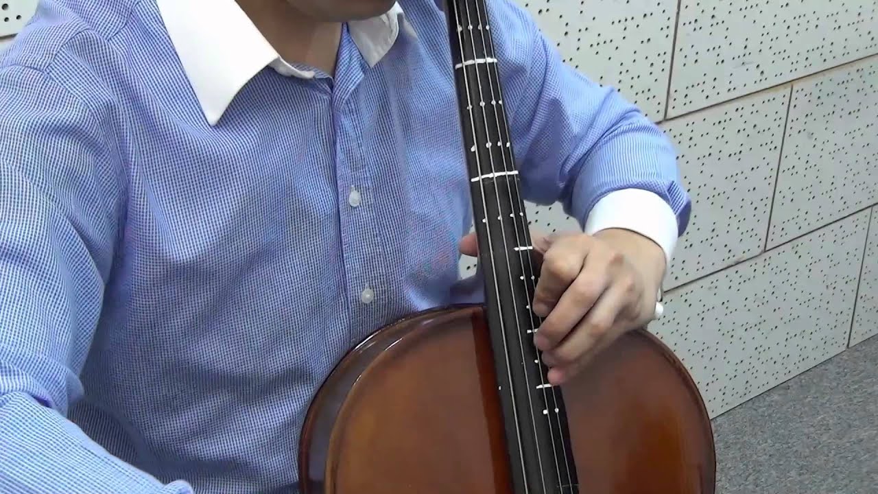 ABRSM Cello Exam Grade 4 scales and arpeggios - A major scale(separate bow)