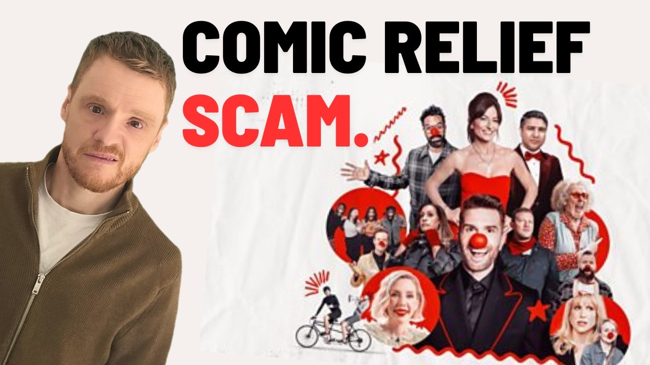Comic relief scam...
