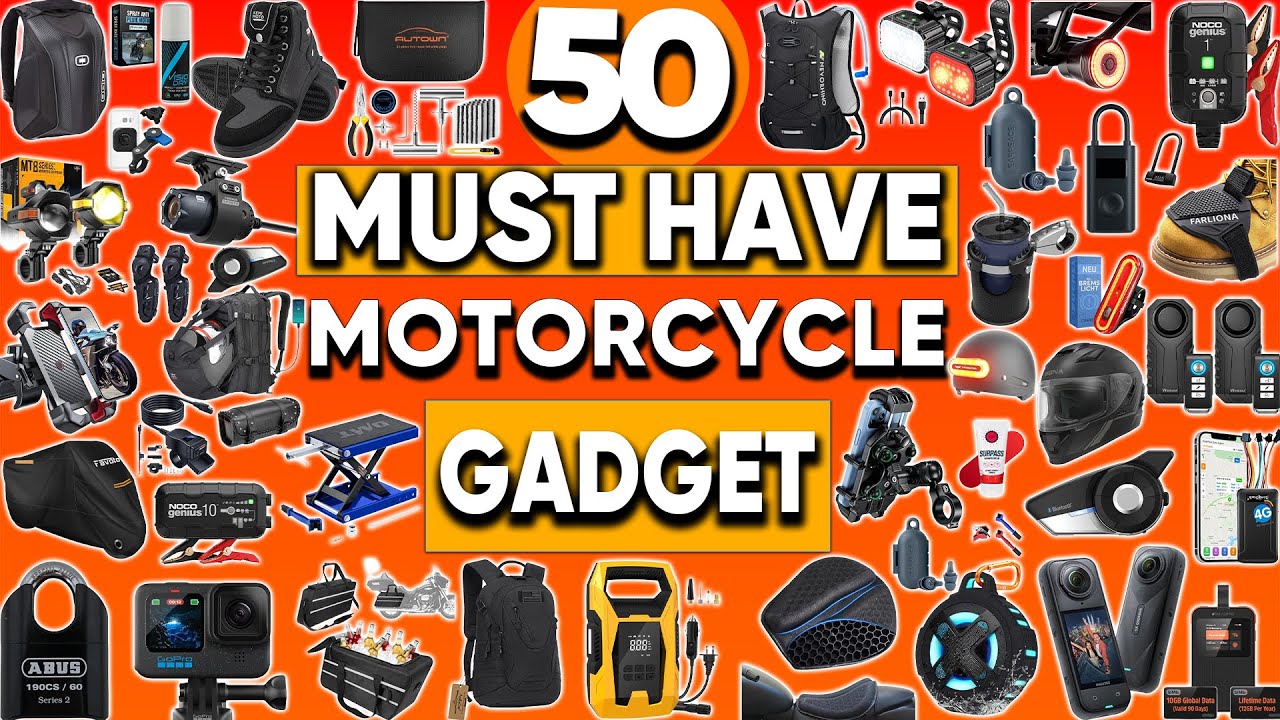 50 Must Have Motorcycle Gadgets on Amazon for 2025