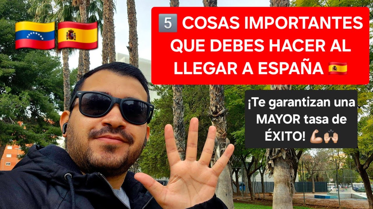 5 TRÁMITES URGENTES que debes hacer si estás RECIEN LLEGADO a #ESPAÑA 🇪🇸