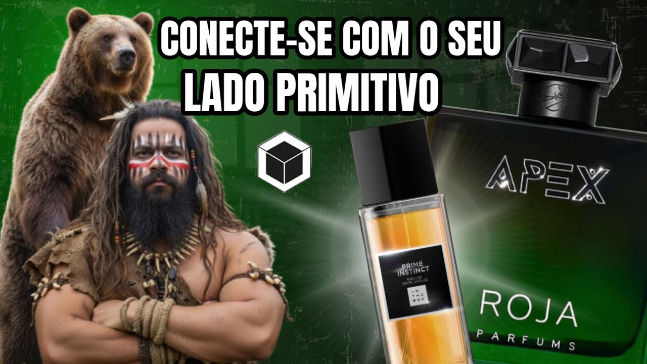 PRIME INSTINCT LAN&Ccedil;AMENTO IN THE BOX PERFUMES CONECTE-SE COM O SEU LADO PRIMITIVO!
