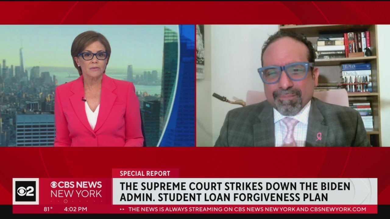 Supreme Court strikes down Biden's student debt relief program