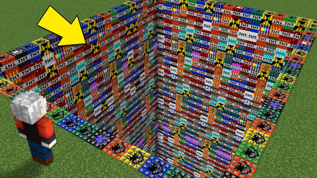 UZAY TNT ÇUKURUNU PATLATMAK - Minecraft