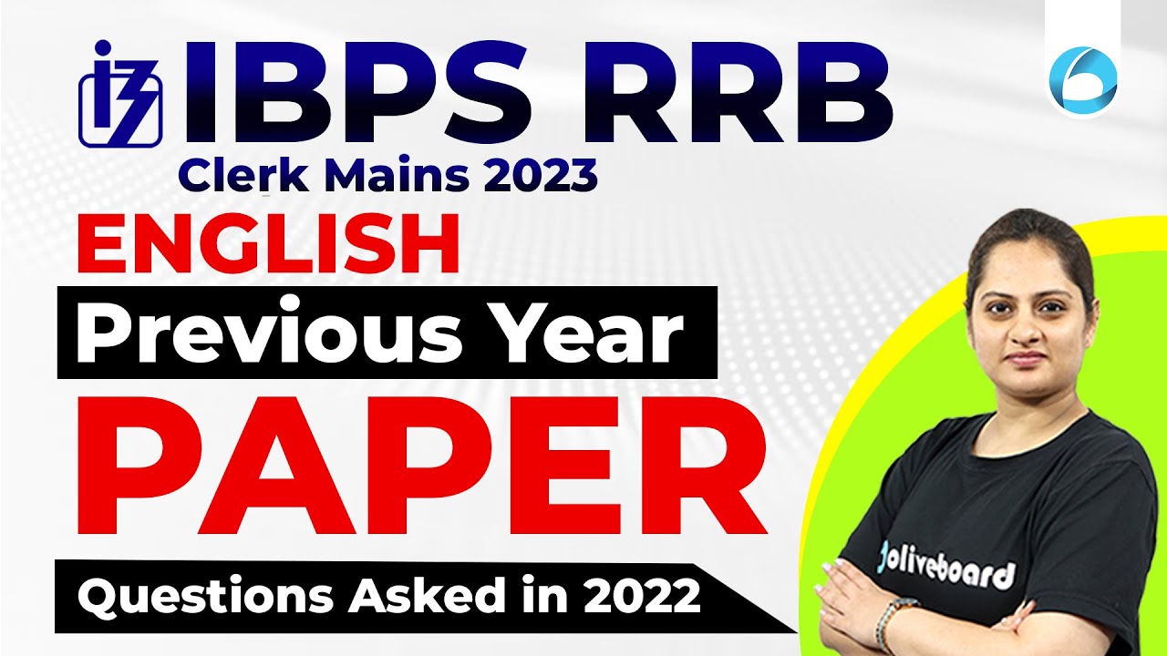 IBPS RRB Clerk Mains English Memory Based Paper 2022 | Complete Solution By Harshita Khurana