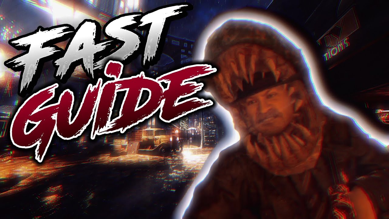 SHADOWS OF EVIL - MARWA HELMET FAST GUIDE | BLACK OPS 3 ZOMBIES