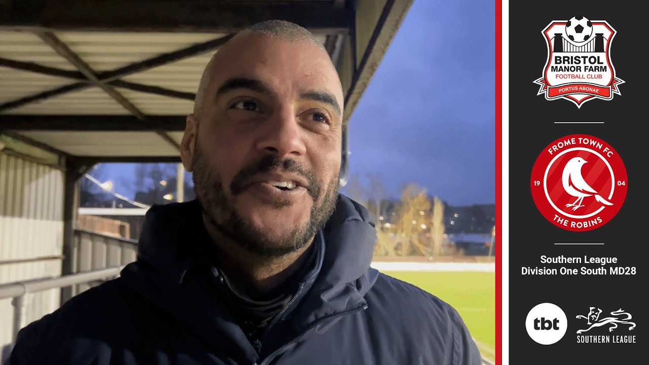 🎙 Post-Match Interview: Bristol Manor Farm 2-3 Frome Town
