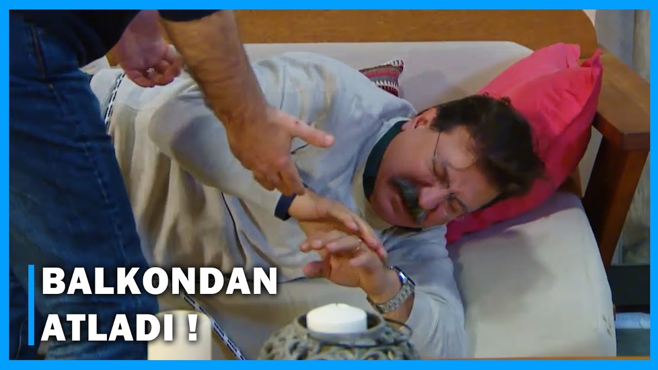 Tuna Balkondan Haluk'ların Evine Atladı! - Çocuklar Duymasın 24.Bölüm