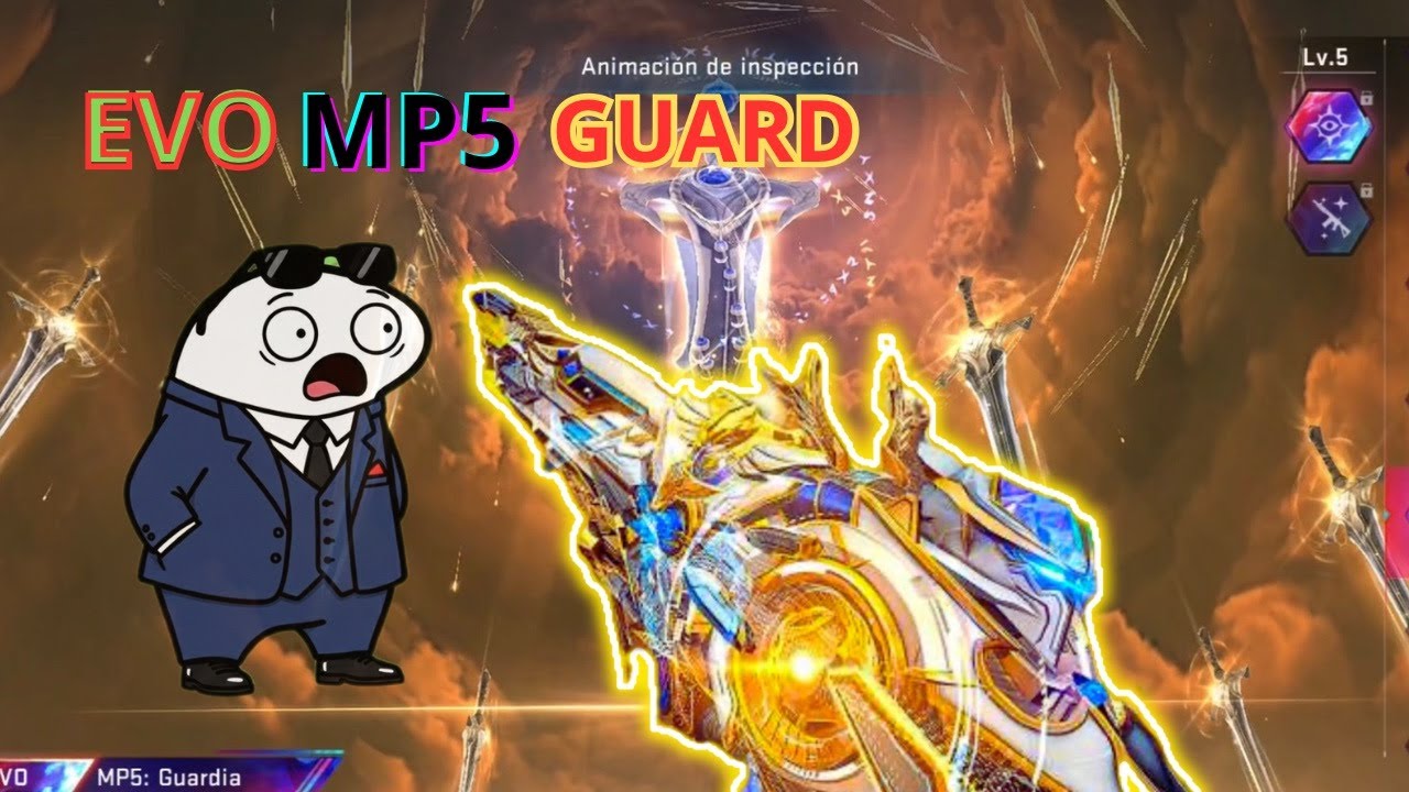 NUEVA EVO SKIN MP5 GUARD EN BLOOD STRIKE