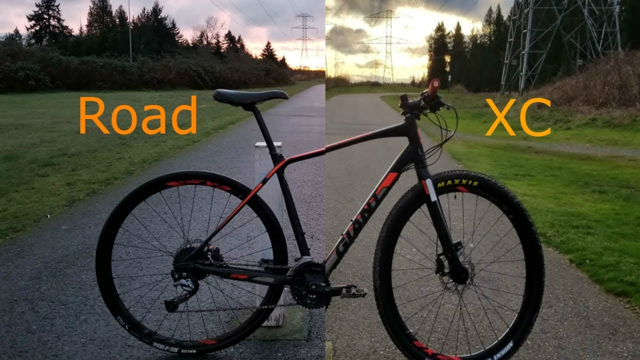2018 Gaint Toughroad SLR 2 Road bike to xc conversion