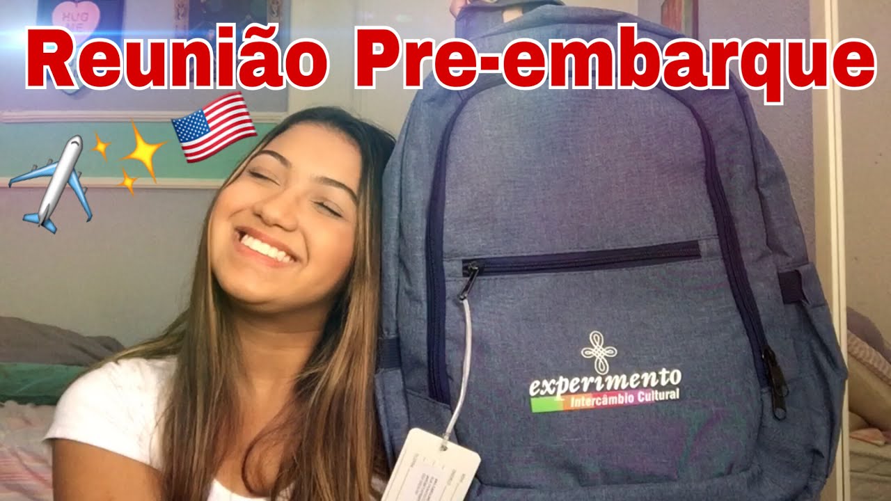 Reunião Pré-embarque + Presentinhos | Diário de Intercâmbio USA #5