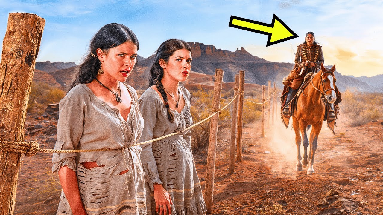 Pistolero își leagă fiicele în deșert ca pedeapsă – Dar un Comanche văduv a schimbat totul…