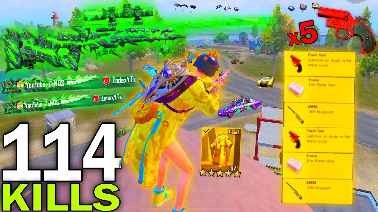 114 KILLS!😍 NEW MODE BEST LOOT GAMEPLAY w/ AWM + AWM😈SAMSUNG,A7,A8,J4,J5,J6,J7,J2,J3,XS,A3,A4,A5