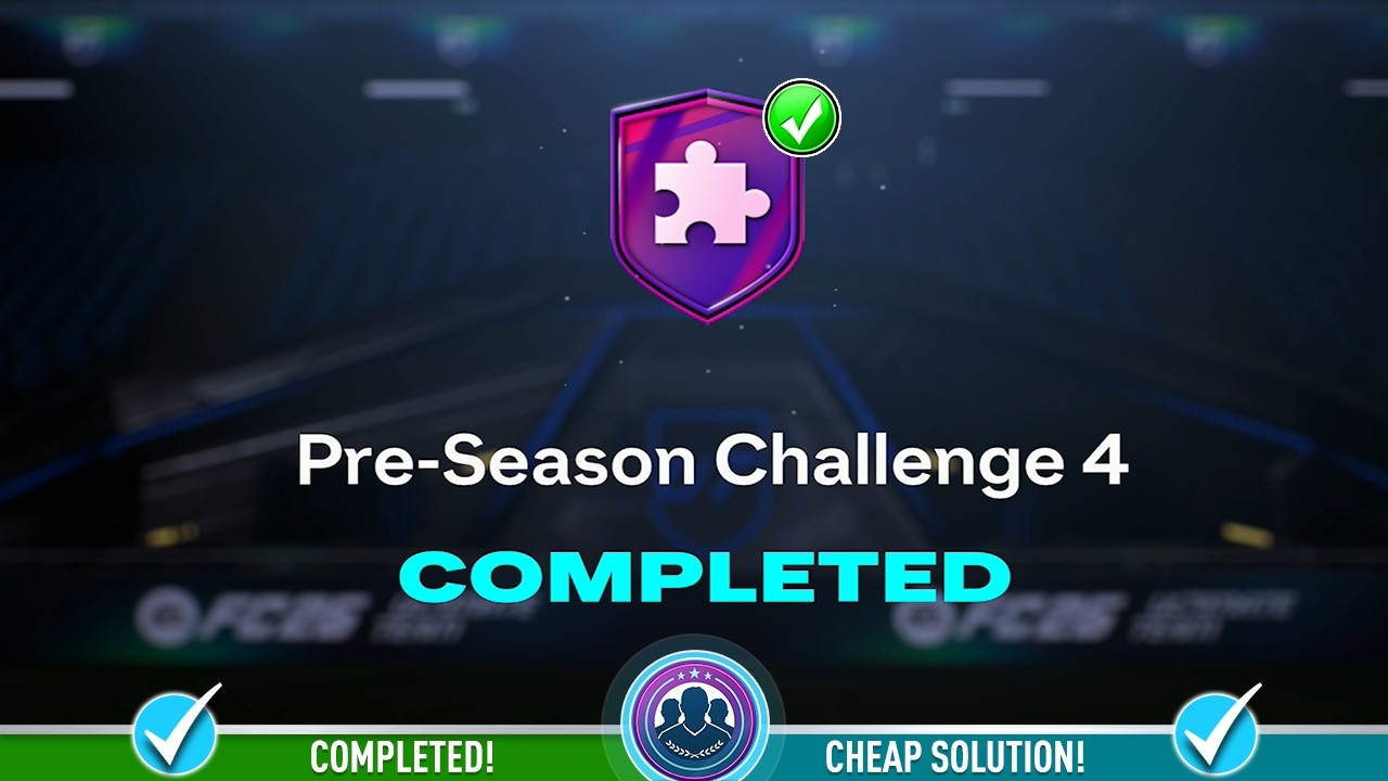 Испытание Pre-Season 4 SBC: дешевое решение и советы &ndash; FC 26