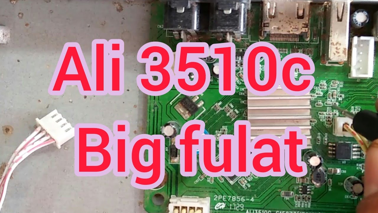 Ali 3510c on probalm is OK complete tutorial Hindi Urdu|dada sain All electronic repairs