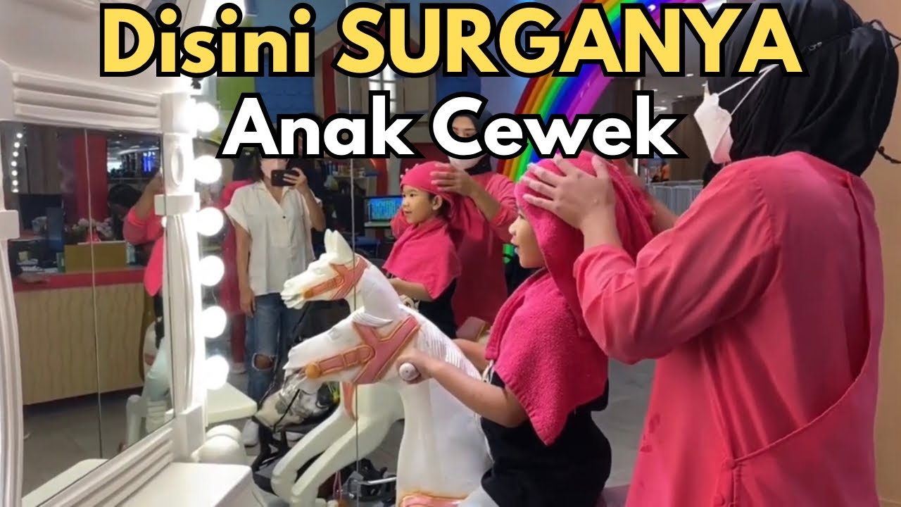 POTONG RAMBUT DI KIDS NATION PIM3, SHOCK LIHAT DALAMNYA KAYAK PASAR MALAM VERSI MEWAH