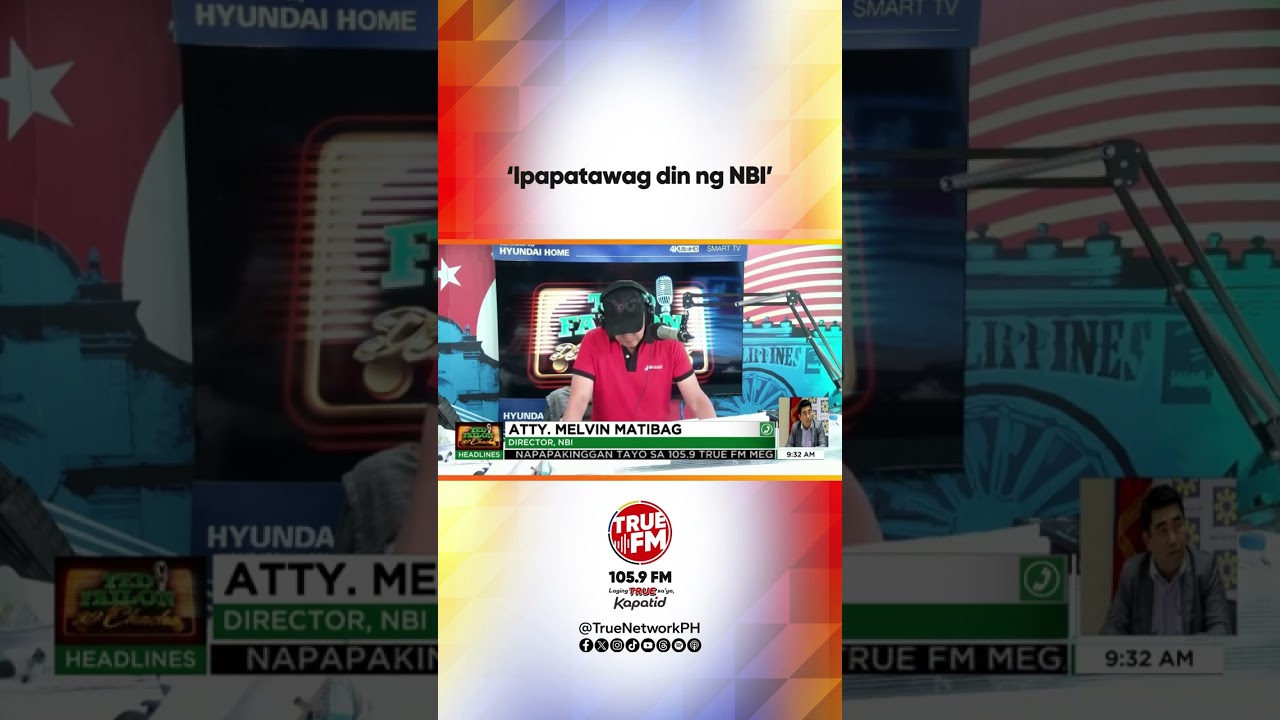 ‘Ipapatawag din ng NBI’ | Ted Failon & DJ Chacha