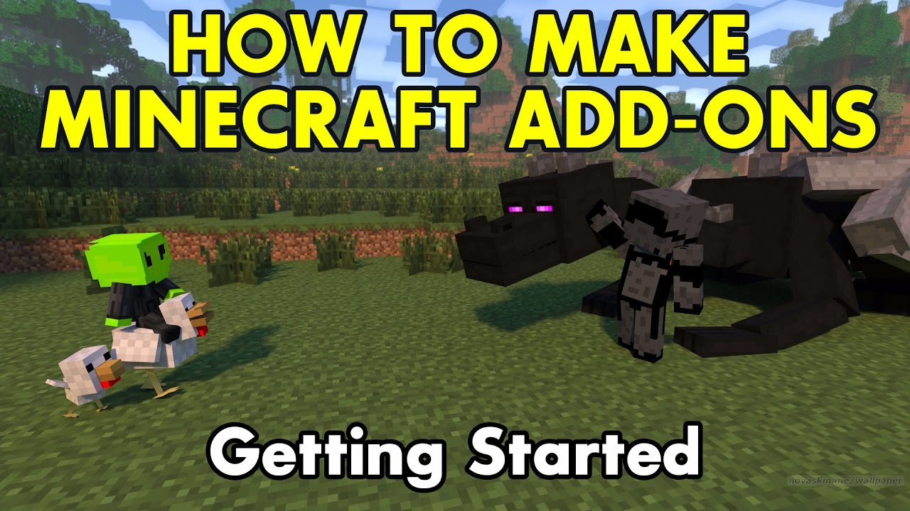 Minecraft Add-On Tutorial - How-To Make Your Own