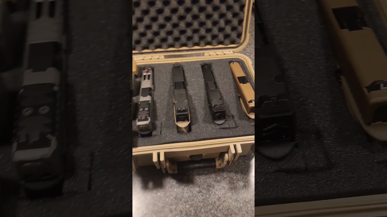 Apache 2800 Pistol Storage Box #harborfreight #guns #gunshorts #glock #glock19 #psadagger #glock19x