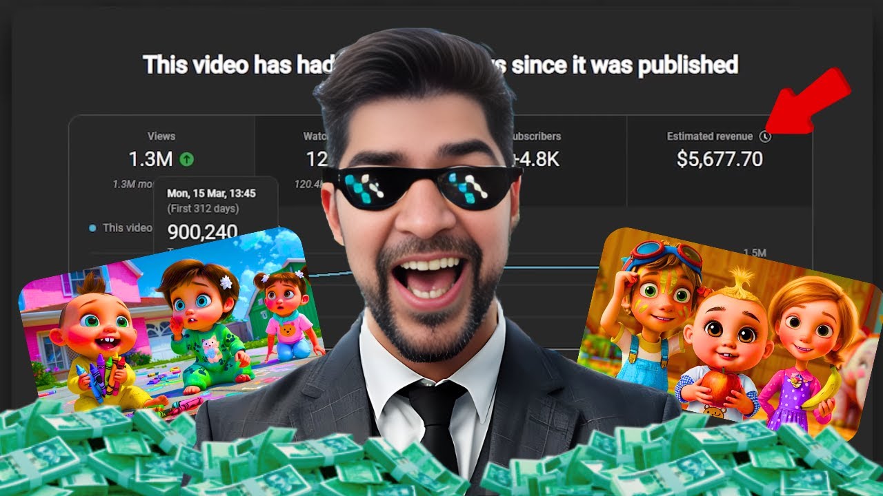 My kids channel 💸E@RN|NG💸 will shock😳 you | Youtube e@rn|ng