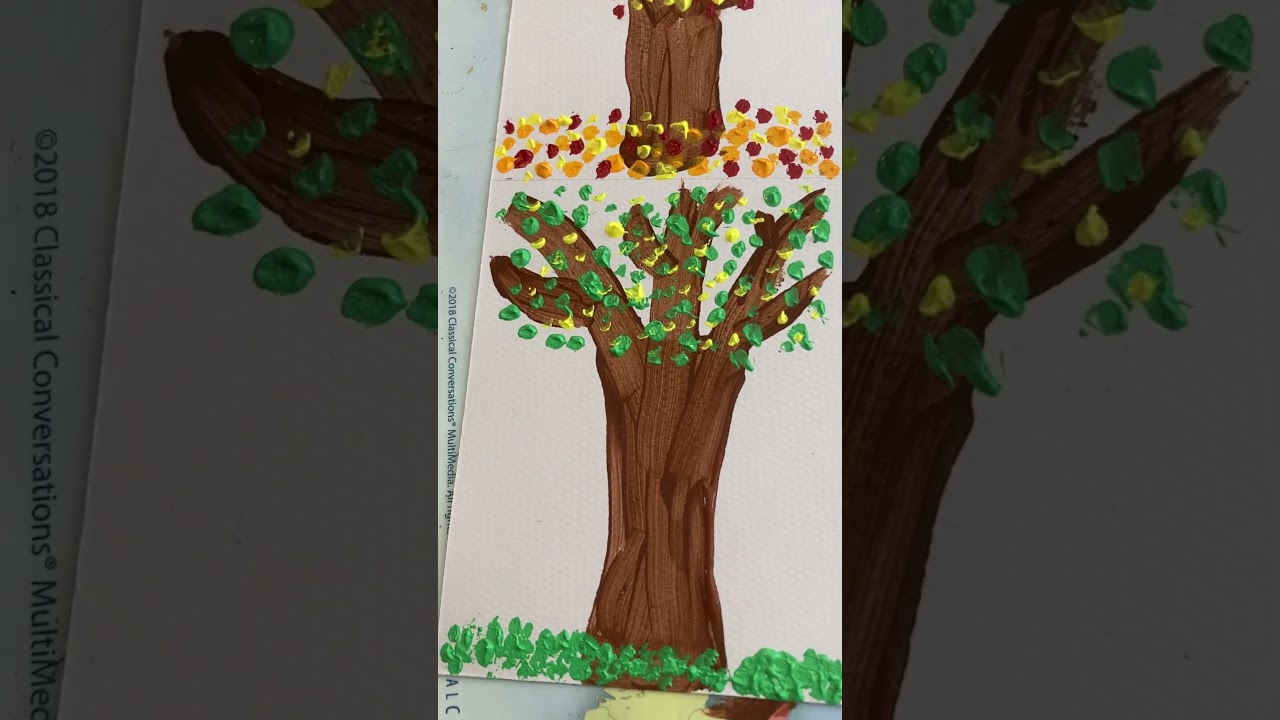 #4 Vivaldi's Four Seasons Art Lesson - Feast of Ideas Homeschool Art - Spring