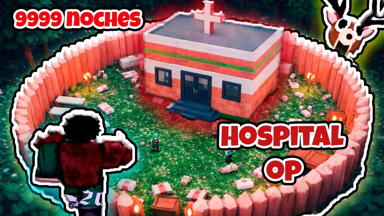 consstrui el HOSPITAL mas OP de todo 99 NOCHES EN EL BOSQUE ROBLOX