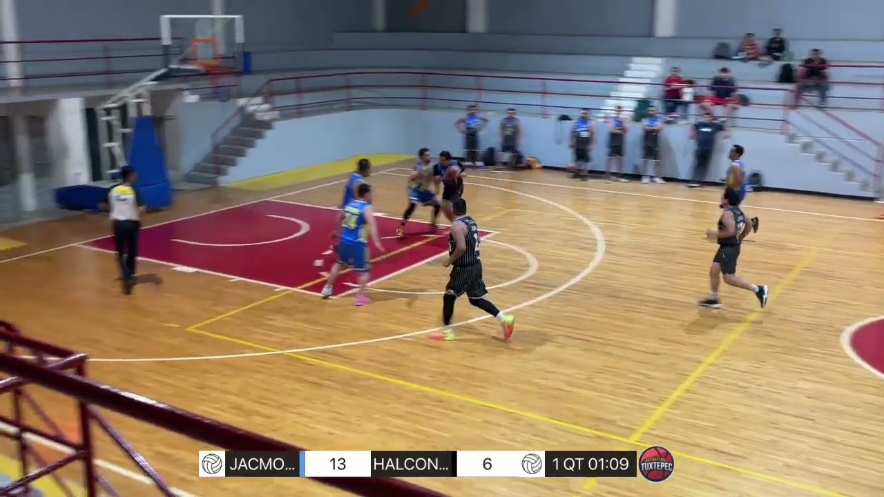 Jacmosa vs Halcones 🏀 | Liga Municipal de Básquetbol – Veteranos Jornada 5 | Partido completo