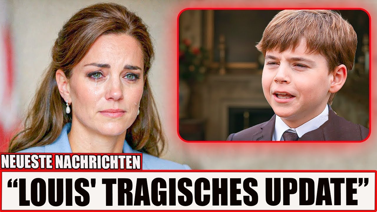VOR 7 MINUTEN: Palast bestätigt tragische Nachricht über Prinz Louis – Kate in Tränen aufgelöst