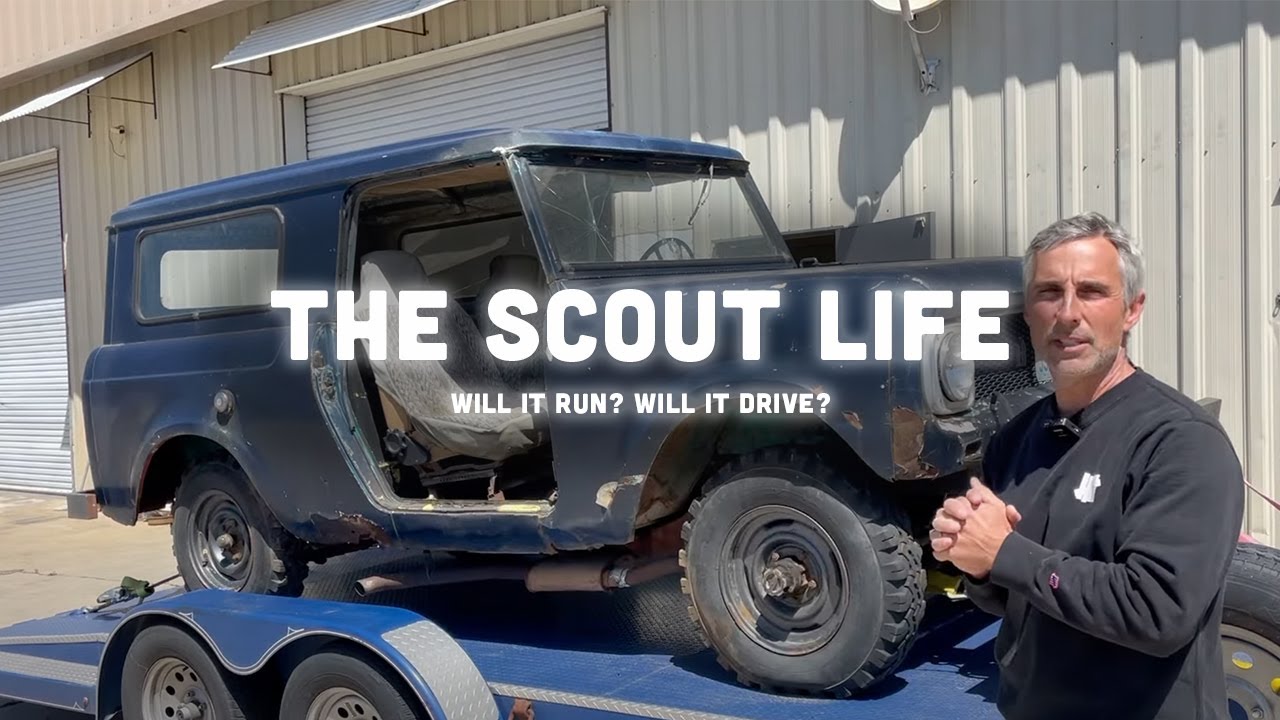THE SCOUT LIFE: International Scout 80 WILL IT RUN? WILL IT DRIVE? | Barn Find