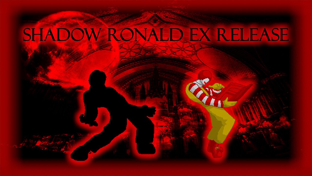 Shadow Ronald EX RELEASE & SHOWCASE || M.U.G.E.N