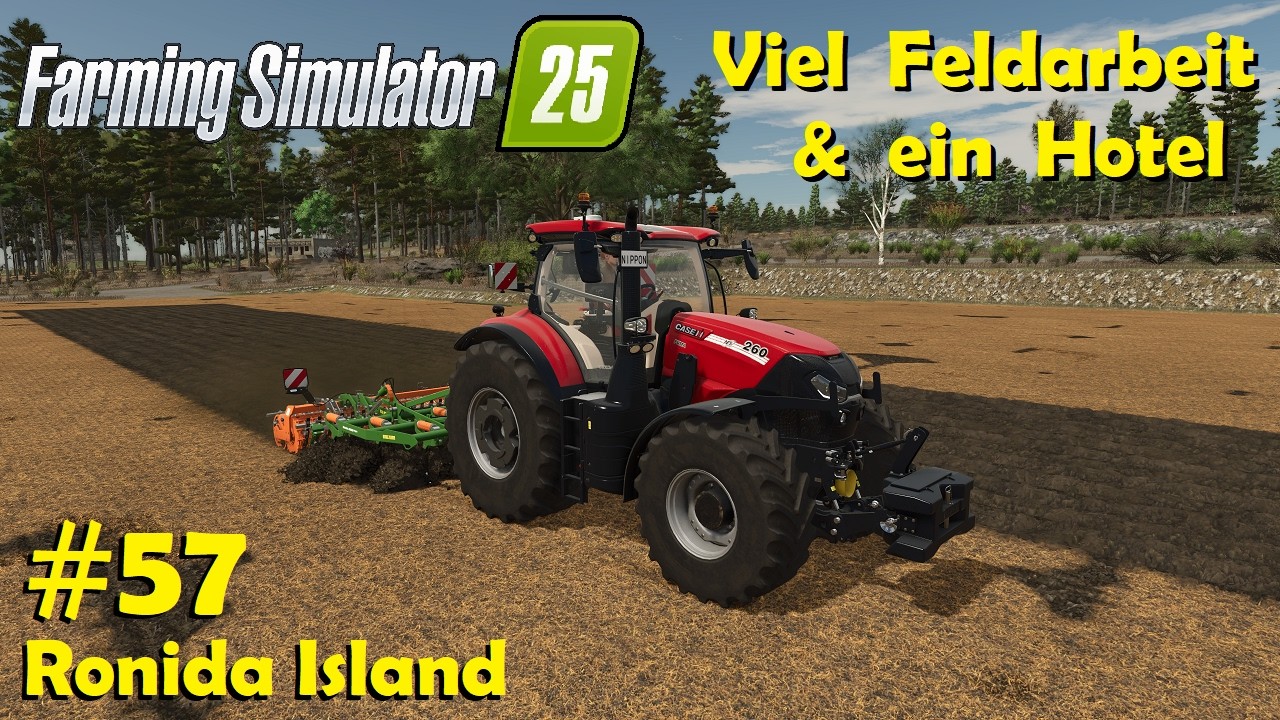 LS25 Ronida Island #57 pflügen, mulchen, grubbern & ansäen, ackern aufm Acker / Farming Simulator 25